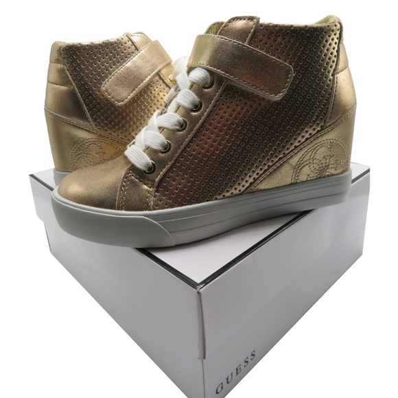 decia wedge high top sneakers